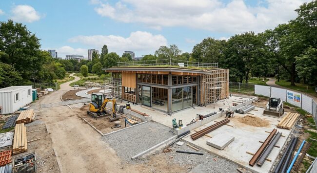 The Development Of The Tea Kiosk Area